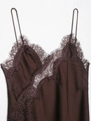 Vestido Mini Feminino com Renda e Poa - Halter Sexy Costas Abertas Verão 2025