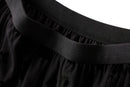 New 2024 Fashion Elegant Floral Summer Tulle Skirt Womens Spring Summer High Waist Pleated Skirts Ladies Blue Maxi Skirt Female
