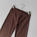 High Waist Pleated Wide Leg Pants for Women Autumn Cross Sexy Peach Hip Micro Flared Yoga Breathable Outdoor Fitness Trousers