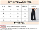 Casual High Waist Wide Leg Pants Women Summer Black Fitness Running Yoga Sport Trousers Straight Jogger Leggings